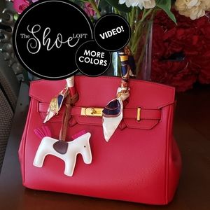 Medium Satchel Bag with FREE HORSE CHARM!